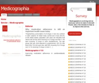 Medicographia.com(Maintenance is being carried out) Screenshot