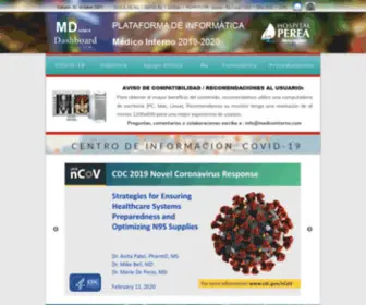 Medicointerno.com(IMD) Screenshot