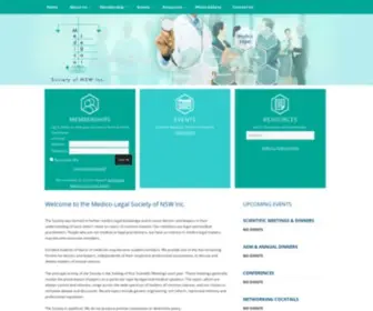 Medicolegal.org.au(The Medico) Screenshot