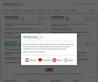 Medicom.cc(Startseite) Screenshot