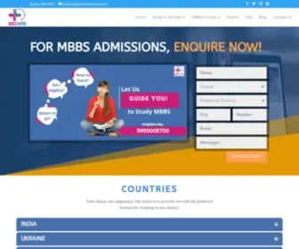 Mediconation.com(Best MBBS Consultancy for Study in Abroad) Screenshot