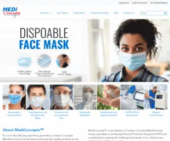 Mediconceptsgroup.com(Medi Concepts Group) Screenshot