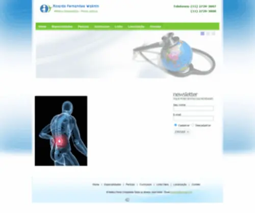 Medicoperitoortopedista.com.br(Médico Perito Ortopedista) Screenshot