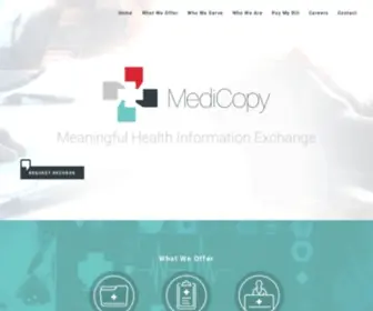 Medicopy.net(Health information management) Screenshot