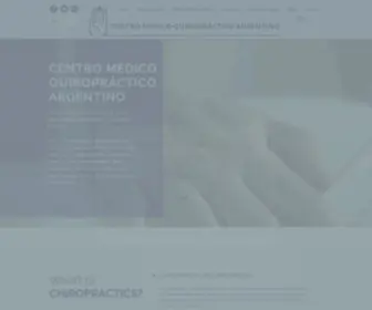 Medicoquiropractico.com.ar(Consultorio Baigros) Screenshot