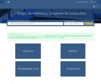 Medicos.cr(Inicio) Screenshot