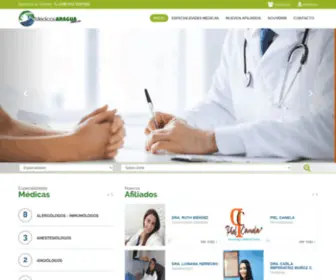 Medicosaragua.com.ve(Médicos) Screenshot