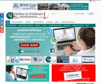 Medicosdeelsalvador.com(Médicos) Screenshot