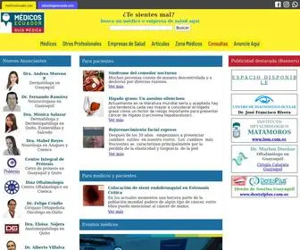 Medicosecuador.com(MEDICOS) Screenshot