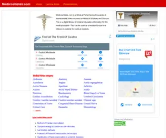 Medicosnotes.com(Practical,Theory,Osce Notes) Screenshot