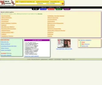 Medicregister.com(Medical Suppliers Directory) Screenshot