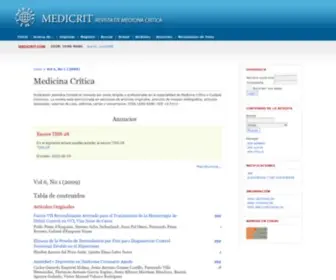 Medicrit.com(Revista) Screenshot