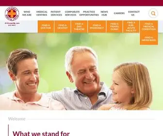 Medicross.co.za(Medicross Family Medical and Dental Centres) Screenshot