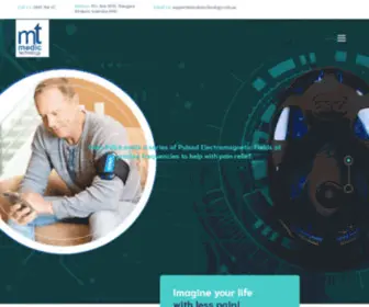Medictechnology.com.au(Medic Technology International P/LDevelopers of the OSKA PulsePEMF Medical DeviceThe OSKA Pulse) Screenshot