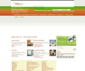 Medicultau.com(Boli si tratamente) Screenshot