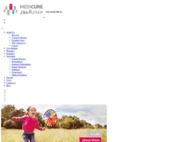 Medicuregroup.com(Medicure) Screenshot