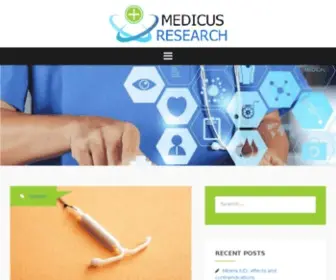 Medicusresearch.com(Medicusresearch) Screenshot