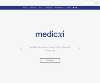 MedicXi.com(Medicxi) Screenshot