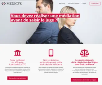 Medicys-Consommation.fr(Médiation) Screenshot