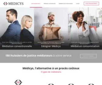 Medicys.fr(Portail de la médiation) Screenshot