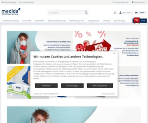 Medida.de(Rettungsausrüstung & Erste) Screenshot