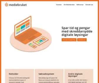 Mediebruket.no(Føredrag) Screenshot