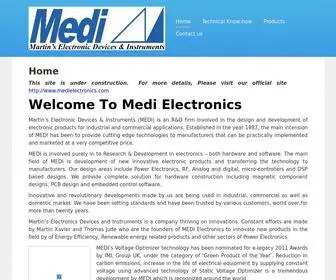 Medielectronics.net(Medi Electronics) Screenshot