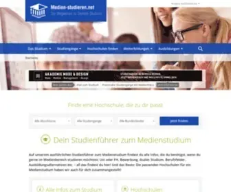 Medien-Studieren.net(Infos) Screenshot