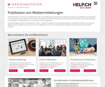 Medienbooster.ch(Medienbooster) Screenshot