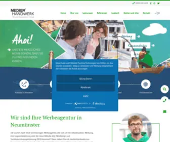 Medienhandwerk.com(Neumünster) Screenshot