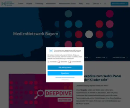 Mediennetzwerk-Bayern.de(Mediennetzwerk Bayern) Screenshot