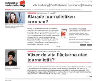 Mediestudier.se(Mediestudier) Screenshot