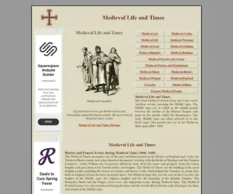 Medieval-Life-AND-Times.info(Medieval Life and Times) Screenshot