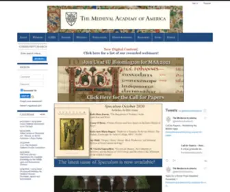 Medievalacademy.org(Medievalacademy) Screenshot