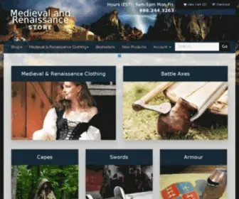 MedievalandrenaissanceStore.com(MedievalandrenaissanceStore) Screenshot