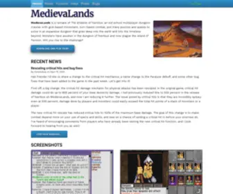 Medievalands.com(MedievaLands) Screenshot