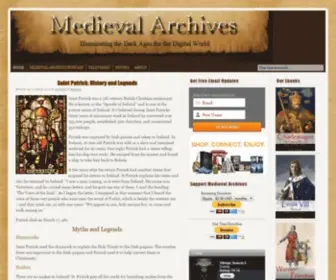 Medievalarchives.com(Medieval Archives) Screenshot