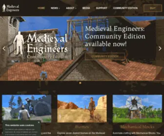 Medievalengineers.com(Medieval Engineers) Screenshot