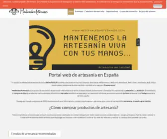 Medievalesartesanos.com(Comprar productos artesanía) Screenshot