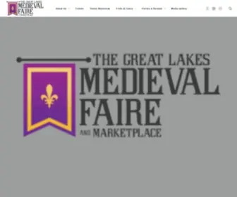 Medievalfaire.com(Great Lakes Medieval Faire & Marketplace) Screenshot