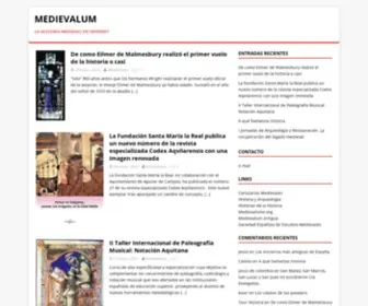 Medievalum.com(La Historia Medieval en internet) Screenshot