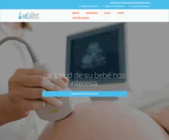 Medifet.com.mx(Especialistas en Medicina Materno Fetal) Screenshot