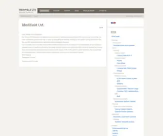 Medifield.com(Medifield Ltd) Screenshot