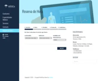 Medifis.cl(Reserva de Hora) Screenshot