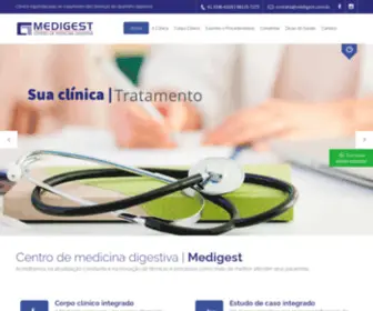 Medigest.com.br(Clínica Medigest) Screenshot