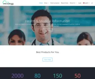 Medigoo.com(Online Medical Information and Health Tests) Screenshot