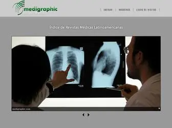 Medigraphic.com(Literatura Biomédica titulo) Screenshot