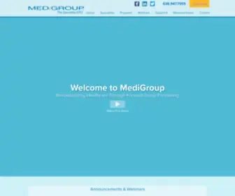 Medigroup.com(The Specialty GPO) Screenshot