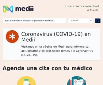 Medii.net(Busca y encuentra a tu médico) Screenshot