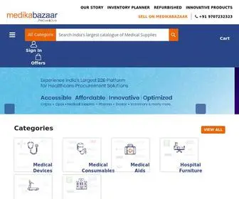 Medikabazaar.com(India's No.1 Online B2B Platform Only for Doctors and Hospitals) Screenshot